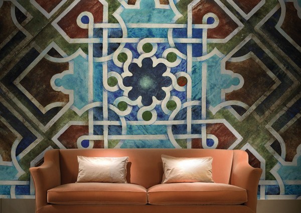 Papel de parede GIARDINO IMBRUNIRE INKZACG1801 - INKIOSTRO BIANCO