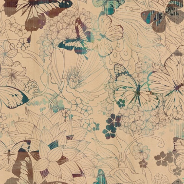 Papel de parede BACKYARD INKSUEQ1501 - INKIOSTRO BIANCO