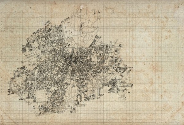 Carta da Parati BRERA INKQSDI1502 - INKIOSTRO BIANCO