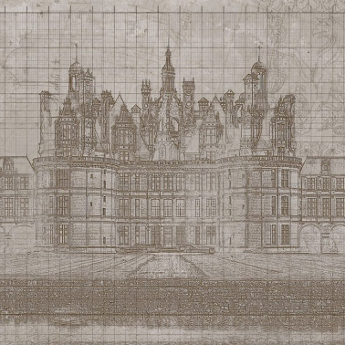 Papier peint CHATEAUX INKNKNE1503 - INKIOSTRO BIANCO