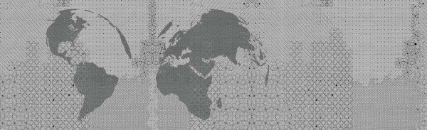 Papel de parede STRANGE WORLD INKADAI1504 - INKIOSTRO BIANCO