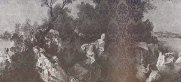 Papier peint TOILE DE JOUY 01 INKFMND14_A01 - INKIOSTRO BIANCO