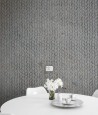 Carta da Parati VOCALESE TRECCIA INKIEFA1501 - INKIOSTRO BIANCO