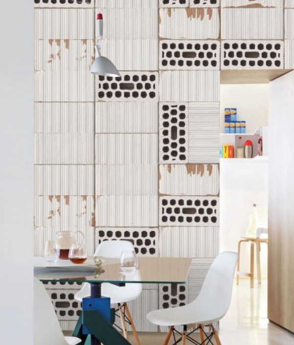 Papel de parede WOODEN RHAPSODY INKKTFM1501 - INKIOSTRO BIANCO