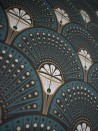 Papel Pintado Deco Martini Teal DVS002  - DIVINE SAVAGES