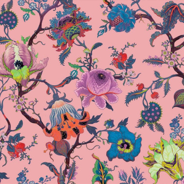 Papel Pintado ARTEMIS AMARANTH-PINK - HOUSE OF HACKNEY