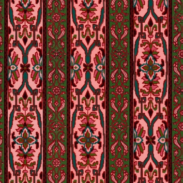Papier peint MAMOUNIA AMERANTH JUNIPER GREEN - HOUSE OF HACKNEY