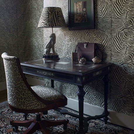 Papel Pintado EQUUS COCOA - HOUSE OF HACKNEY