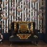 Papel Pintado HACKNEY EMPIRE MIDNIGHT STRIPE - HOUSE OF HACKNEY