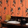 Carta da Parati TROOP SLALMANDER ORANGE - HOUSE OF HACKNEY