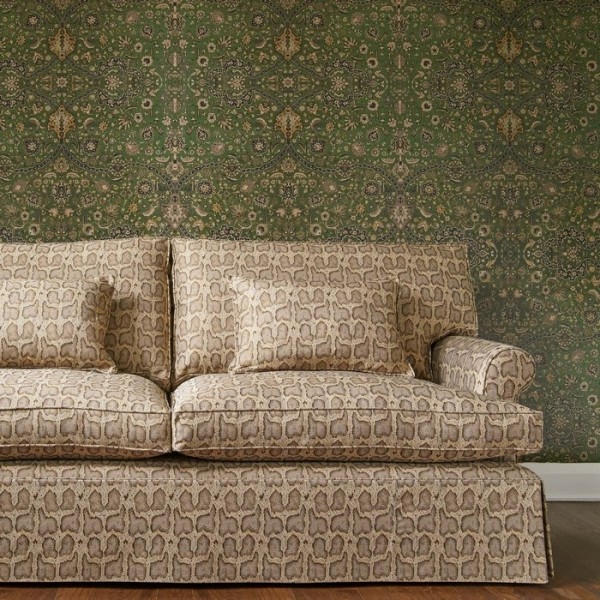 Carta da Parati ZANJAN JUNIPER GREEN - HOUSE OF HACKNEY