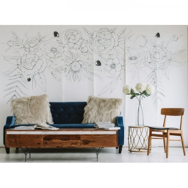 Tapete BLOOMING GARLAND MURAL - ANEWALL