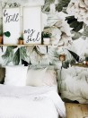 Wallpaper BLUSH FLORAL MURAL - ANEWALL