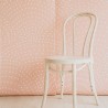 CRESCENT POLKA DOTS MURAL ROSE