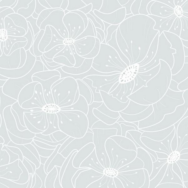 Carta da Parati HIBISCUS MURAL - ANEWALL