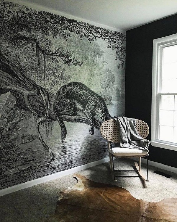 Wallpaper JAGUAR MURAL - ANEWALL