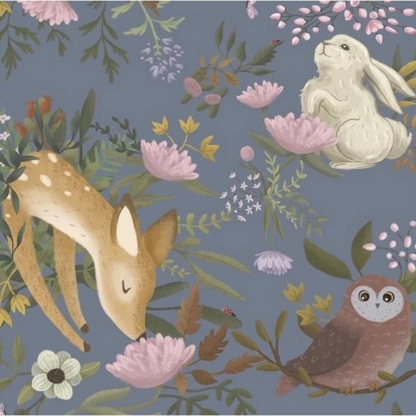 Wallpaper OH DEER MURAL DARK - ANEWALL