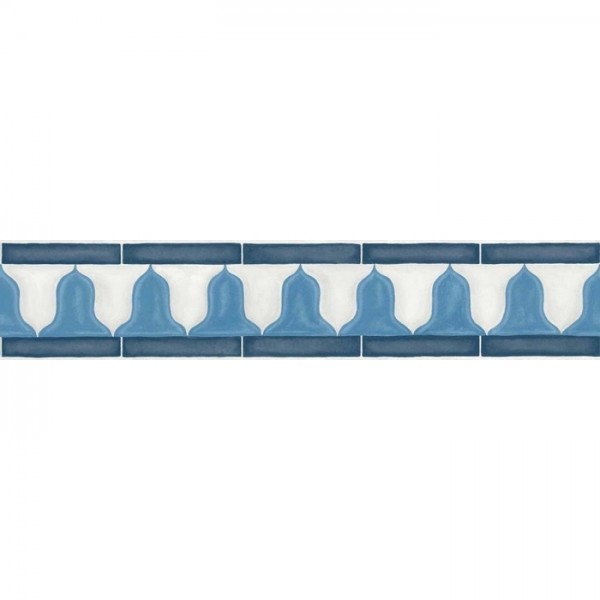 Papel de parede 113-12036 Zellige Border - COLE and SON Papel de parede 113-12036 Zellige Border - COLE and SON