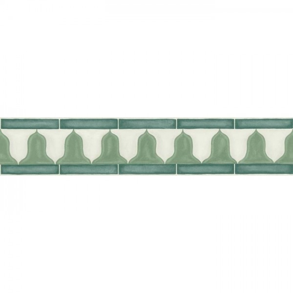 Papier peint 113-12037 Zellige Border - COLE and SON Papier peint 113-12037 Zellige Border - COLE and SON