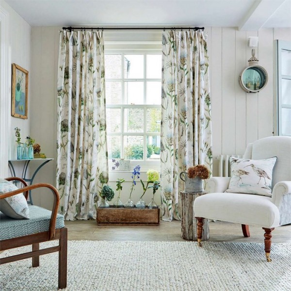 Tela DEBB226421 THISTLE GARDEN Sanderson