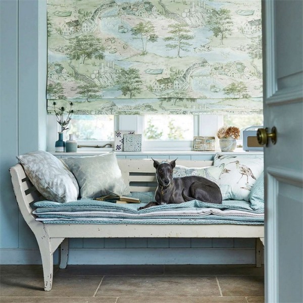 Tela DEBB226435 SEA HOUSES Sanderson