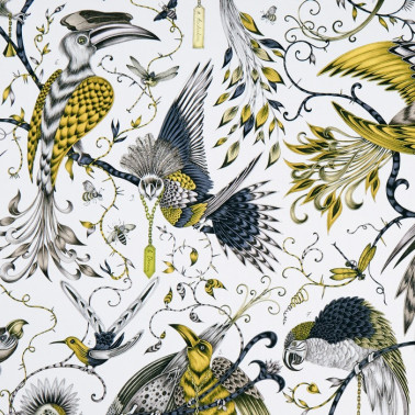 Fabric AUDUBON GOLD F1108-02 CLARKE & CLARKE