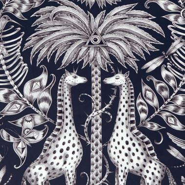 Papel de parede Kruger Navy WP W0102-06 - CLARKE & CLARKE