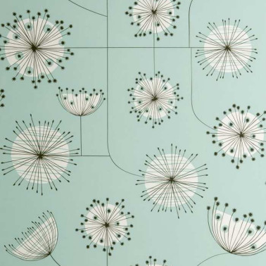 Wallpaper MISP1237 DANDELION MOBILE Robins-egg - MISSPRINT