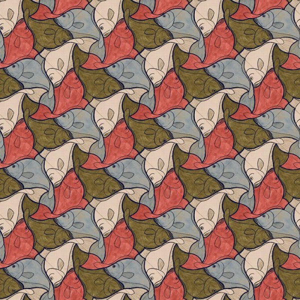 Papel de parede 23103 FISH - JANNELLI E VOLPI Papel de parede 23103 FISH - JANNELLI E VOLPI