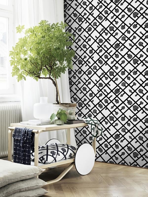 Wallpaper SPALJE 23347 - MARIMEKKO