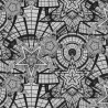 Wallpaper 3318-02 COUPOLE ARGENT - JEAN PAUL GAULTIER