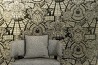 Wallpaper 3318-02 COUPOLE ARGENT - JEAN PAUL GAULTIER