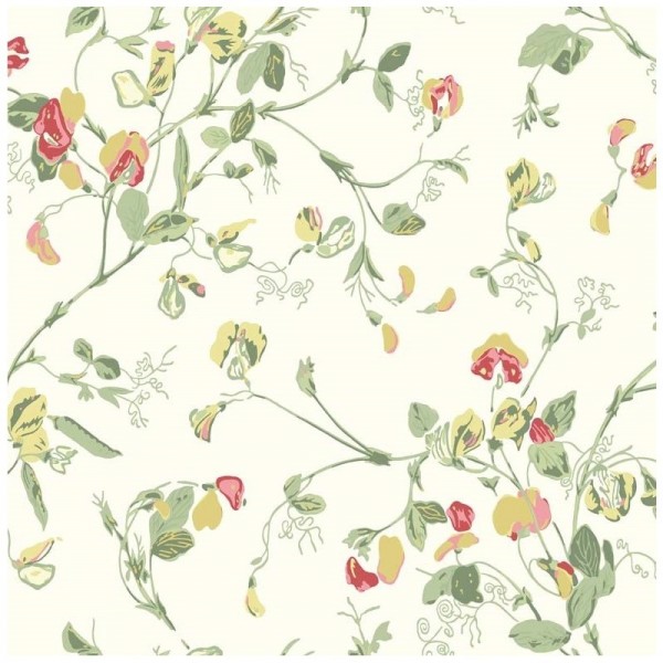 Papel de parede Sweet Pea 100-6027 - COLE and SON Papel de parede Sweet Pea 100-6027 - COLE and SON