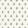 Papier peint JOUY AT78759 Black Cream - ANNA FRENCH