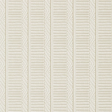 Papier peint MONTECITO STRIPE AT78719 Beige - ANNA FRENCH