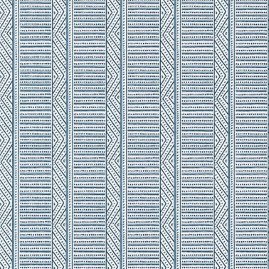 Papel de parede MONTECITO STRIPE AT78721 Navy - ANNA FRENCH