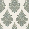 Papier peint PALAMPORE LEAF AT78723 Robin´s Egg Beige - ANNA FRENCH