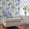 Papel Pintado KALAMKARI VINE AT78739 Black White - ANNA FRENCH
