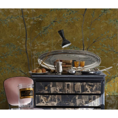 WOODS MURAL 7800997 Pink