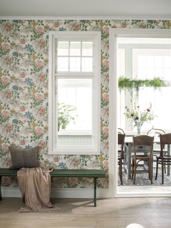 Wallpaper CARNATION GARDEN 7235 - BORAS TAPETER