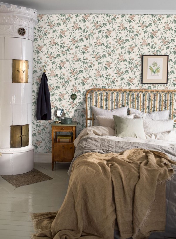 Carta da Parati FRENCH ROSES 7211 - BORAS TAPETER