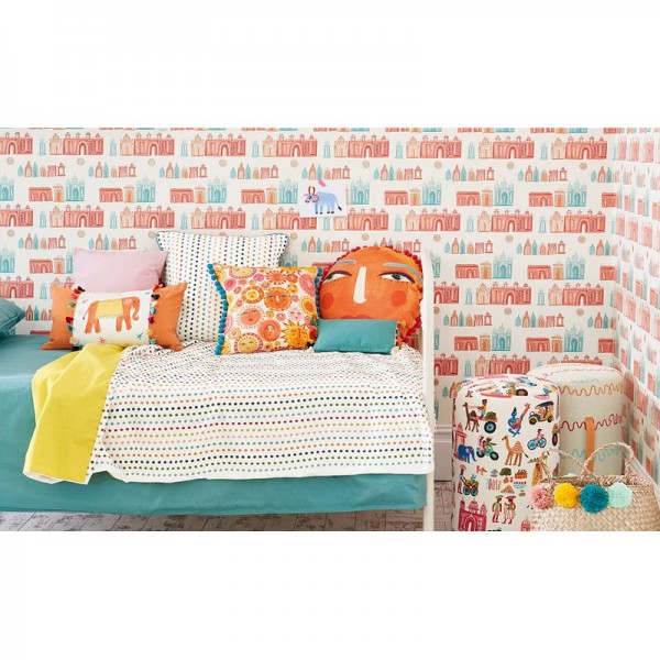 Papel de parede W570-01 PINK CITY - VILLANOVA