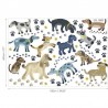 Carta da Parati W590-01 WALKIES WALL STICKERS - VILLANOVA