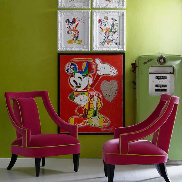 Papier peint 62060 JAPAN RED - Andrew Martin