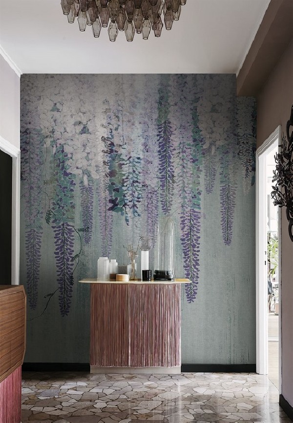 Papel Pintado PURPLE RAIN 18073-1 - LONDON ART