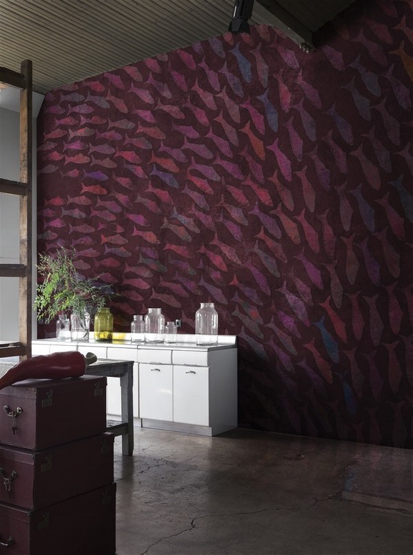 Papel Pintado RAINBOW FISH 18023_4 - LONDON ART