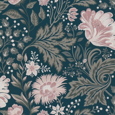 Papel de parede 400-96 AVA DARK BLUE - SANDBERG