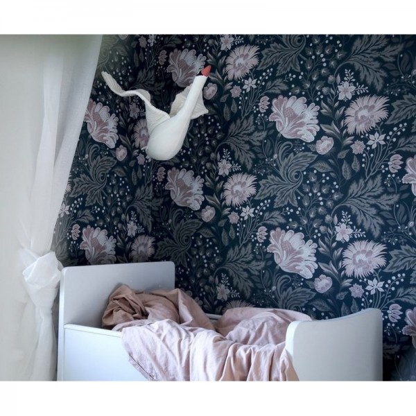 Wallpaper 400-96 AVA DARK BLUE - SANDBERG
