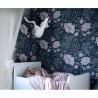 Wallpaper 400-96 AVA DARK BLUE - SANDBERG