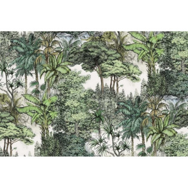 Tapete R14703 SECRET GARDEN, LUSH - REBEL WALLS